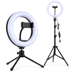 Ring Light Profissional 12 polegadas- 30cm C/ Tripé 2,10M Kit Completo