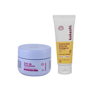 Kit Gota de Colágeno e Pele de Porcelana Antissinais