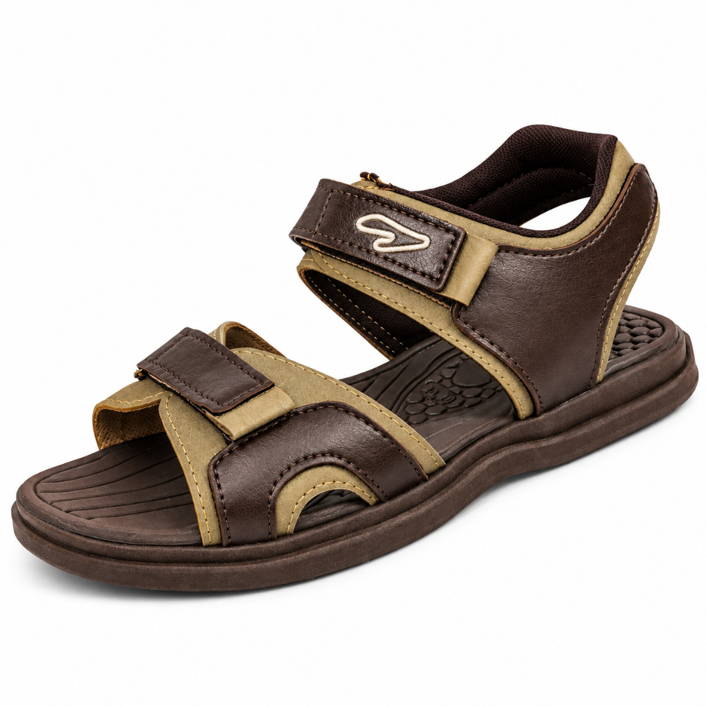 Sandália Infantil Masculina Velcro Menino Criança Confortável Antiderrapante Ajustável