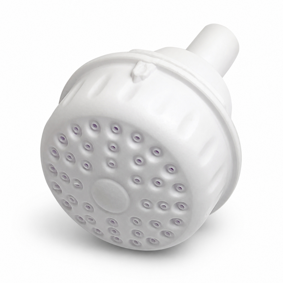 Chuveirinho Desviador de Água Manual Branco 2 Unidades Para Banheiro Sem Mangueira (Cod237) — imagem 2 de 2