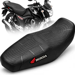 Capa Banco Moto CG 125 150 160 Titan Fan Bros Antiderrapante Emborrachada Espotiva Universal
