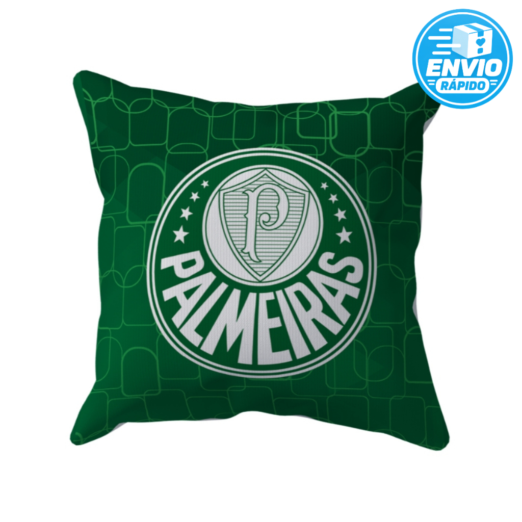 Almofada Decorativa Verdao Time Palmeiras FC Oficial Licenciado