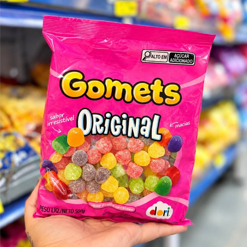 Bala de Goma Gomets Sortidas 500g – Dori 🍬