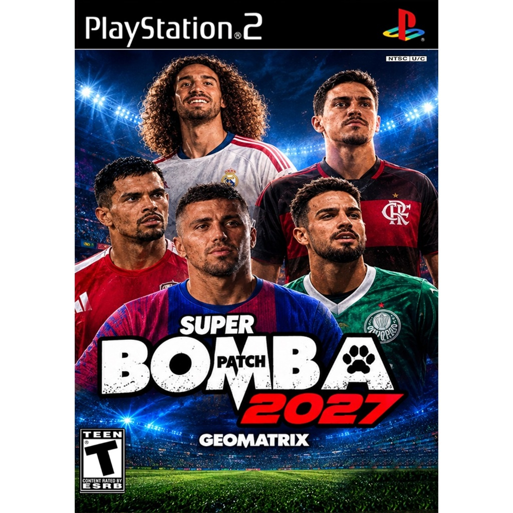 ⚽ Bomba Patch 2026 Atualizado - Times Atualizados - Jogo de Futebol - PS2 Desbloqueado