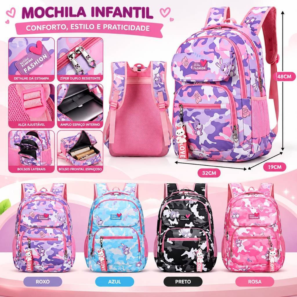 Mochila Impermeável Grande Academia Viagem Masculina Feminina e Bolsa