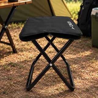 Cadeira Banquinho Dobrável Portátil com Bolsa de Transporte para Camping Pesca e Praia