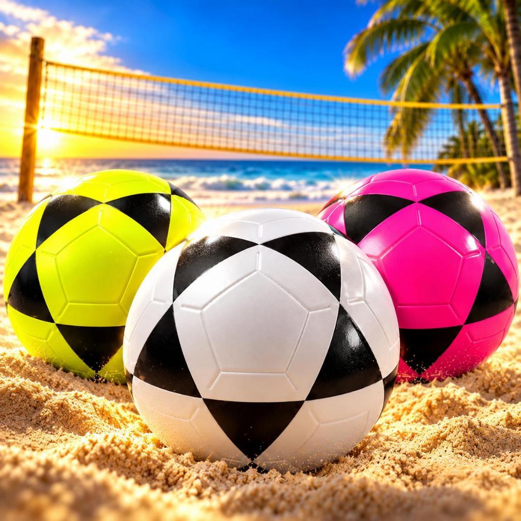 Bola de Futevôlei Brasport Nº5 PU Branca para Altinha Praia Areia Treino Jogo Futmesa Profissional dia das crianças