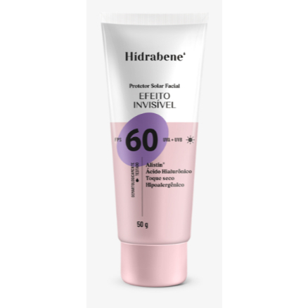 Protetor Solar Facial Hidrabene FPS 60 50g