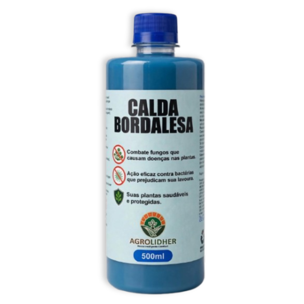 Calda Bordalesa Fungicida e bactericida 500ml azul