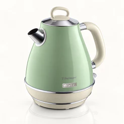 Chaleira Elétrica Vintage Verde 1,7L Aço Inox 1850W 220V - Ariete Original