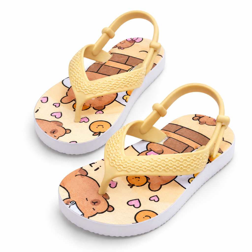 Chinelo Bebê Infantil Sandália Confortável Antiderrapante Unissex Estampado Menina Menino Verão Dia a Dia