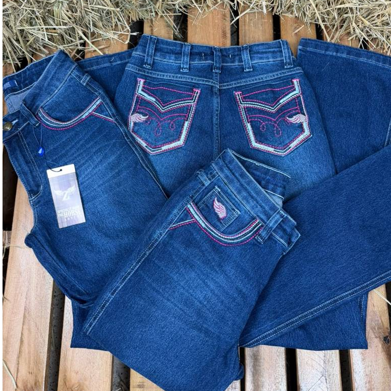 Calça Feminina Country com Elastano