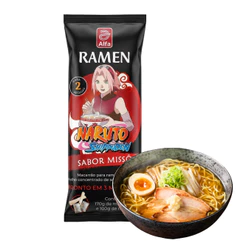 Ramen Misso Alfa para 2 pessoas (molho concentrado em sachê líquido)