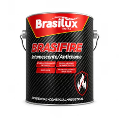 Tinta Intumescente Antichamas Base Água Brasifire Branco 3,6 L Brasilux