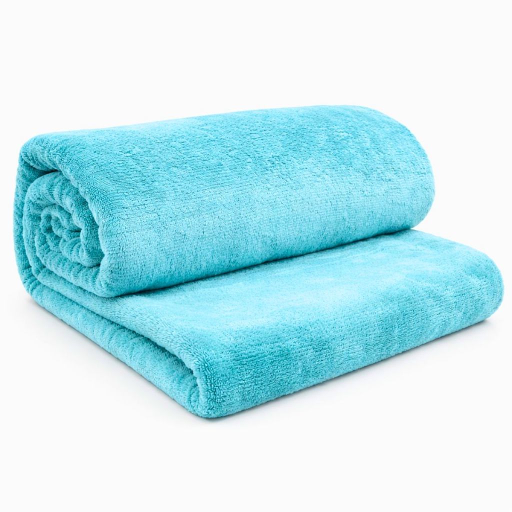 Cobertor Manta Mantinha Coberta Edredom Casal King Fleece Macio Aveludado Microfibra Verde Claro