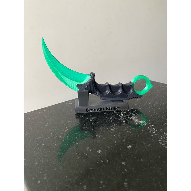Item CS2 de brinquedo CS:GO CS2 Réplica - Karambit diversas cores — imagem 2 de 2