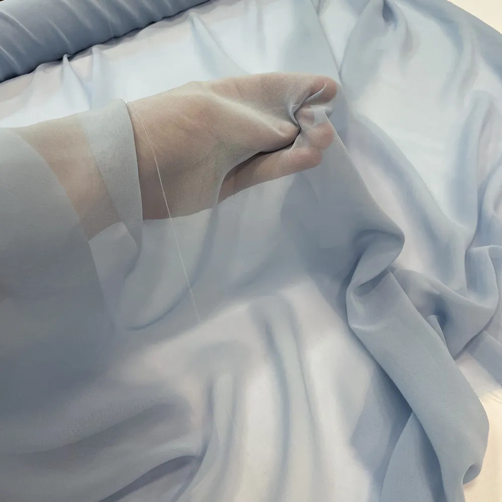 2 Metros Tecido Musseline Chiffon em Oferta na Shopee