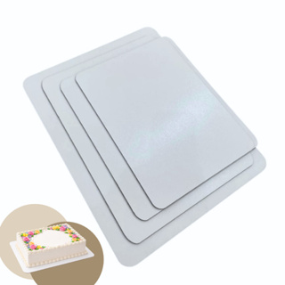 Kit 5 Cake Board Retangular Em Mdf 3mm PREMIUM - Base Para Bolo Confeitaria + Chaveiros Brinde em Oferta na Shopee