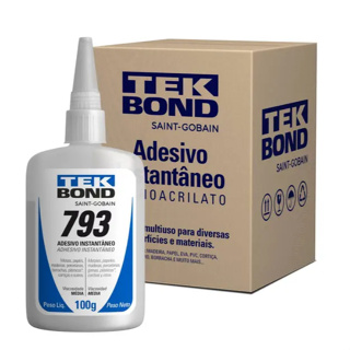Cola Tudo Tek Bond 793 Adesivo Instantâneo 100g Forte Multiuso Secagem Rápida Alta Resistência em Oferta na Shopee