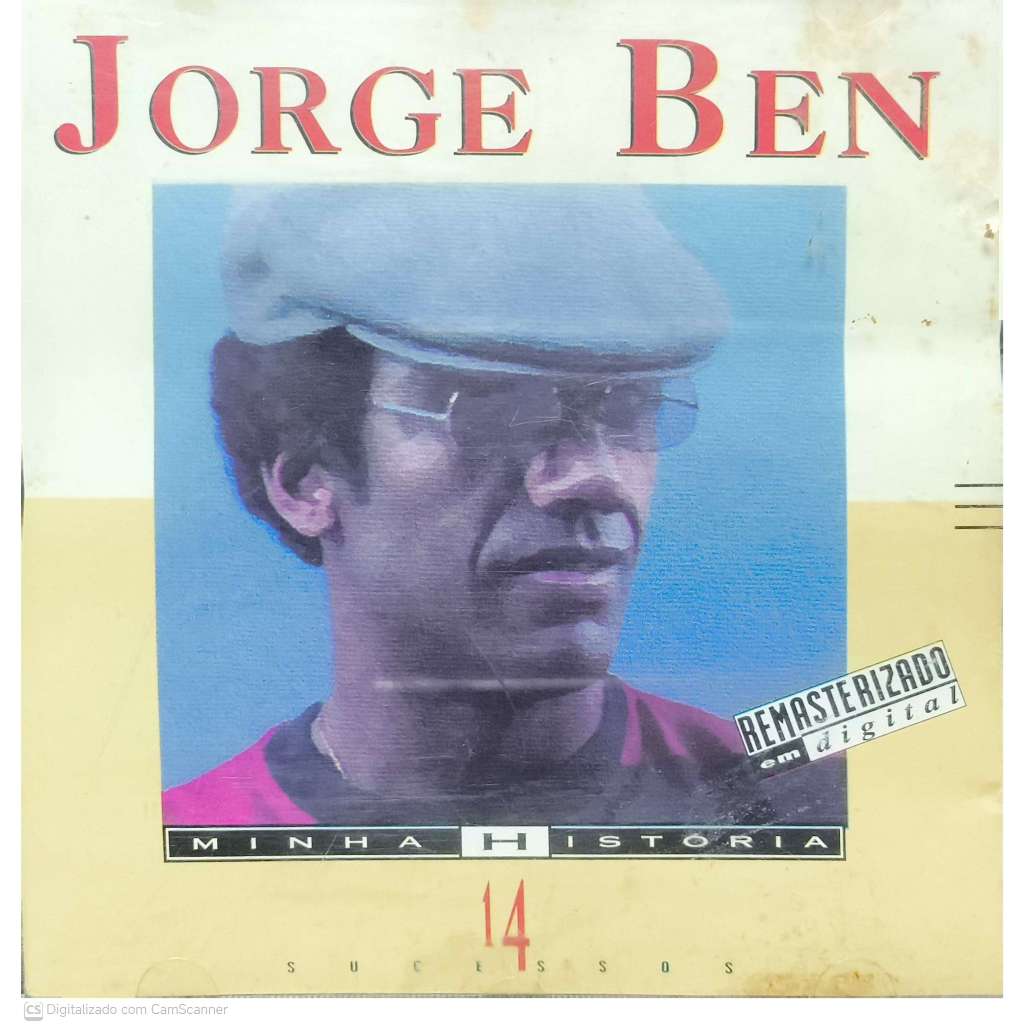 JORGE BEN MINHA HISTORIA CD 1993 (BOM ESTADO)