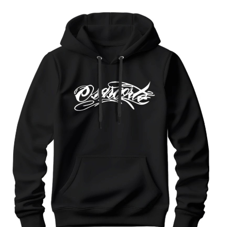 Moletom Osascorte Osaco Grau Empinando Moto – Blusa de Frio Masculina Flanelada Canguru Motoqueiro