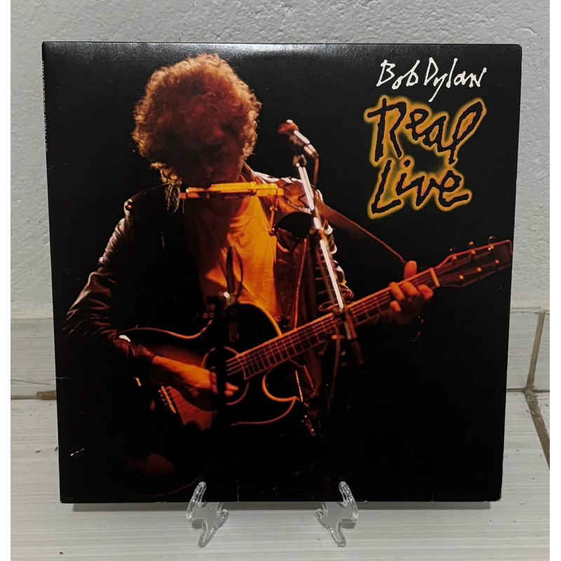 LP Bob Dylan - Real Live (1984; c/encarte)
