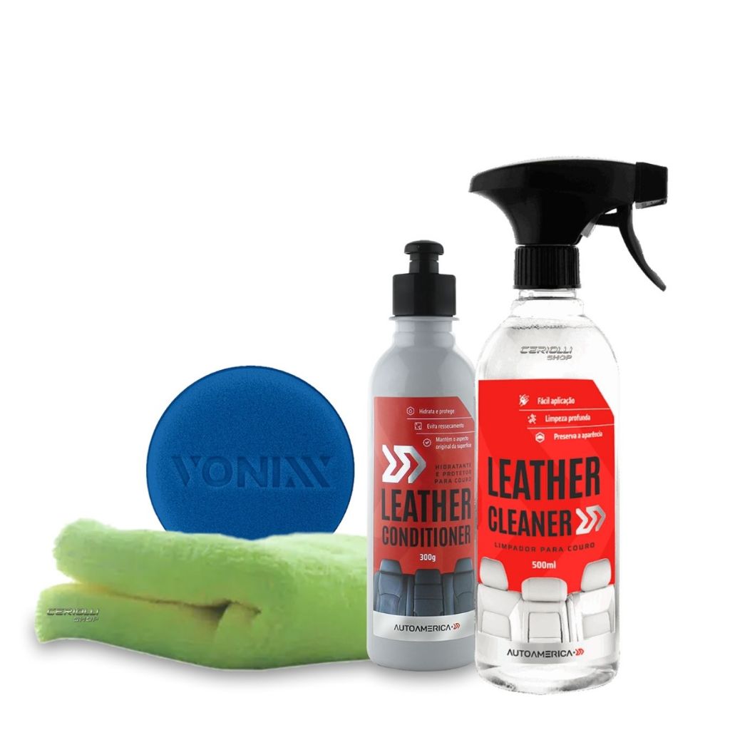Kit Cuidados com Couro Completo Linha Autoamerica