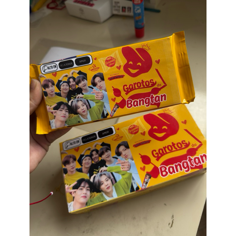 CAIXA DE BOMBOM PERSONALIZADA 💜 em Oferta na Shopee