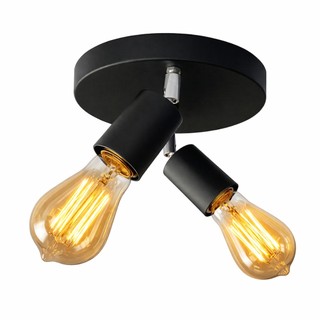 Luminária Lustre Spot De Sobrepor Duplo Sala Quarto cozinha Moderna minimalista casa e Apartamento