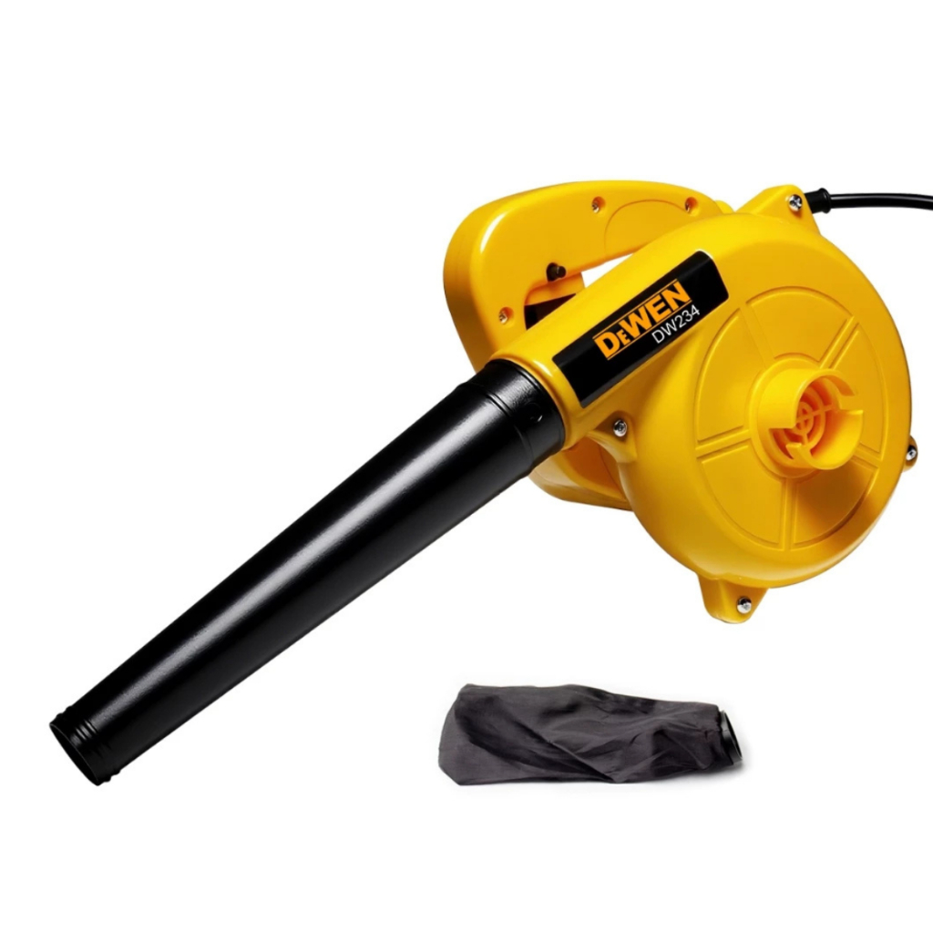 Soprador Aspirador Elétrico 13000RPM 2 em 1 Soprar e Leve para Jardim e Limpeza Doméstica
