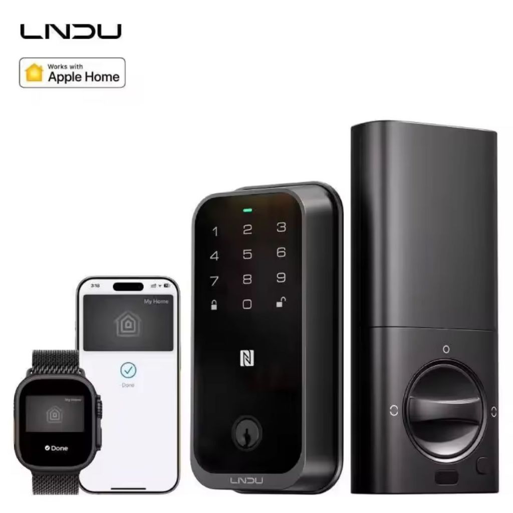 Fechadura Eletrônica Lindu Smart Senha, C e App Apple Home — R$ 962,00 em Shopee