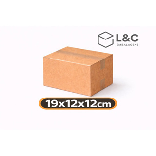 Kit 25, 50 ou 100 Caixas de Papelão 19x12x12 – Reforçadas | Envio Imediato em Oferta na Shopee