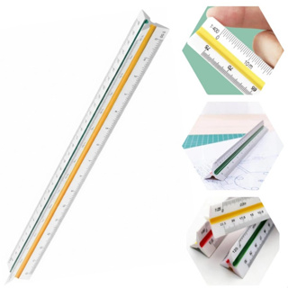 Régua Escalímetro N2 30cm Triangular em Plástico – Precisão e Versatilidade para seus Projetos em Oferta na Shopee