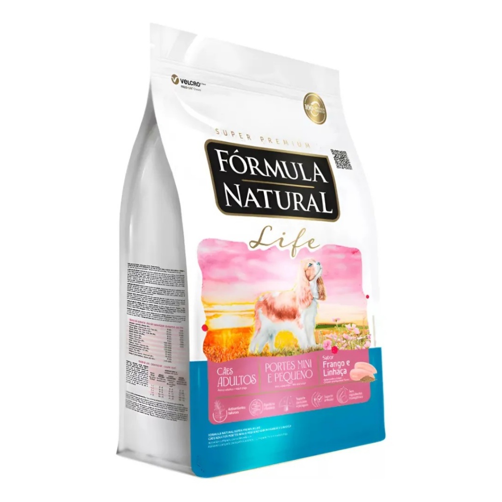 Ração Formula Natural Life Filhote Porte Mini/Pequenos 15Kg
