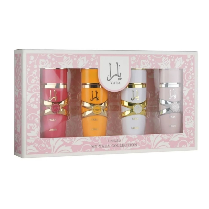 Yara Lattafa My Collection - Yara Candy, Yara Tous, Yara Moi e Yara - 25ml cada