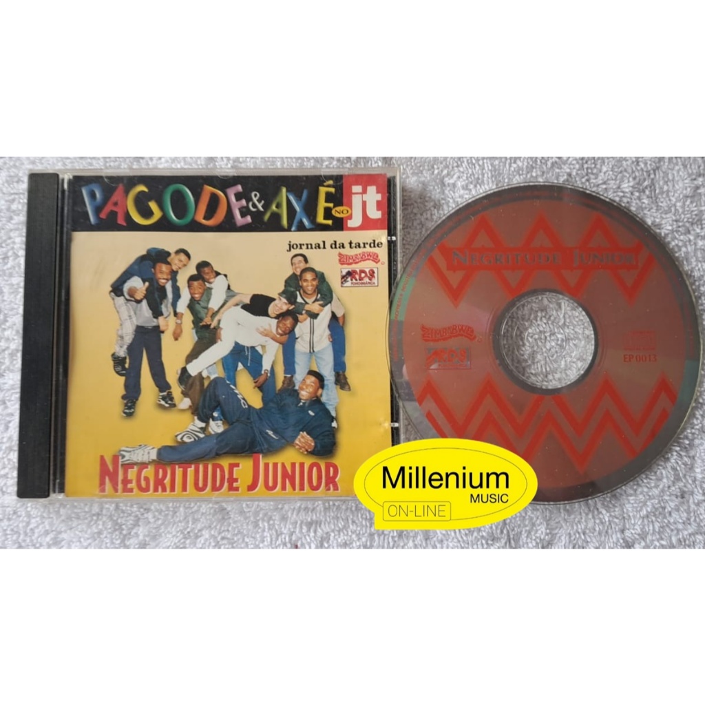 CD Negritude Junior Jeito De Seduzir 1992  Série  Pagode & Axé No JT Original Gravadora Colecionador Òtimo Estado