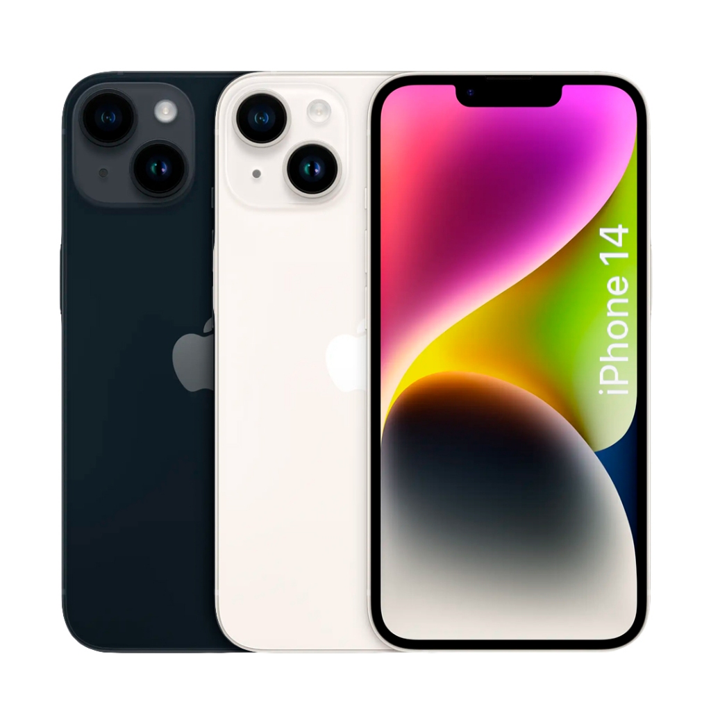 Celular Apple iPhone 14 128GB 5G 6,1" Chip A15 Bionic iOS Original Novo Lacrado com Garantia Apple