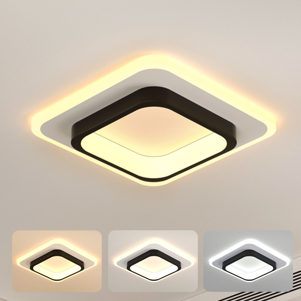Luminária Teto Plafon Lustre Led Sala Quarto Moderno em Oferta na Shopee
