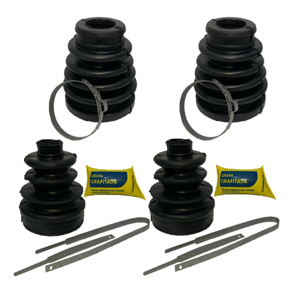 4 Coifa Homocinética Roda Câmbio Uno 91 92 93 94 95 96 97 98