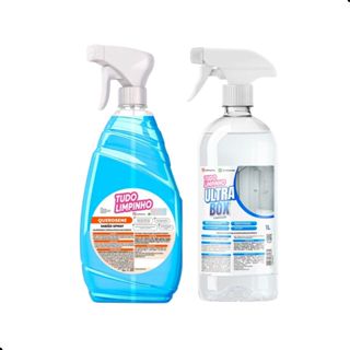 Kit Tudo Limpinho Sabão Spray + Ultra Box Limpador Eficiente em Oferta na Shopee