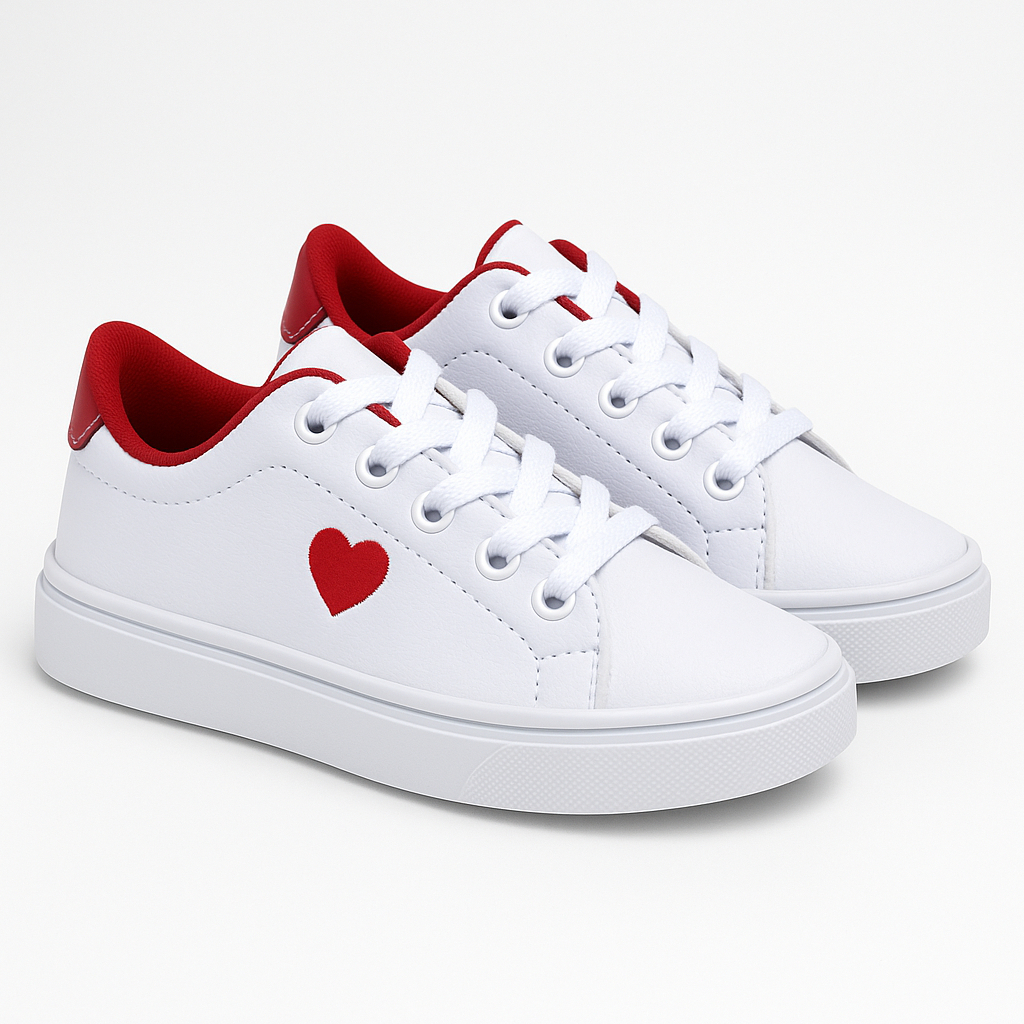 Tenis Feminino Infantil Casual Dia a Dia Confortavel Caminhada em Oferta na Shopee