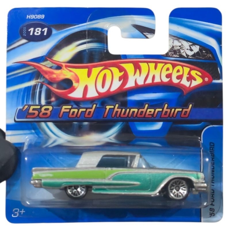58 Ford Thunderbird Hot Wheels 2006 H9089-0516 Raríssimo