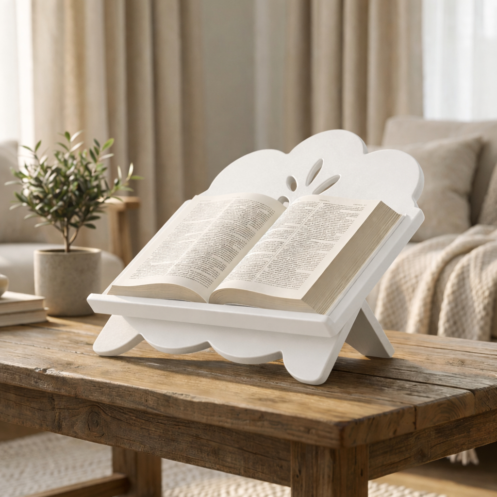 Suporte de Bíblia Em MDF Suporte Para Leitura Para Mesa