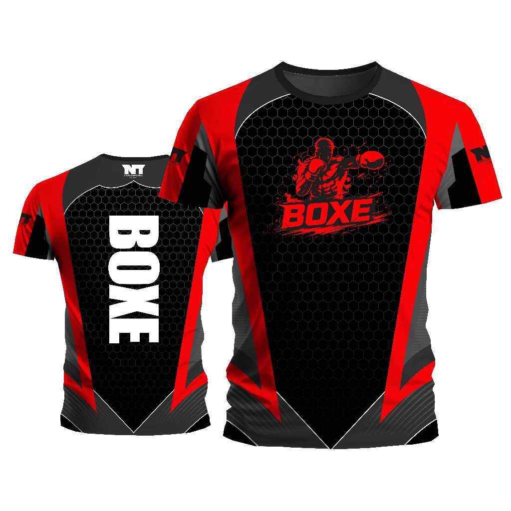 Camiseta Boxe Masculina Dry Fit Treino Academia Luta Sublimada