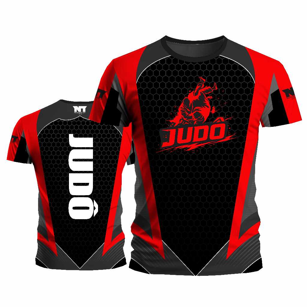 Camiseta Judô Masculina Dry Fit Esportiva para Treino e Uso Diário Premium