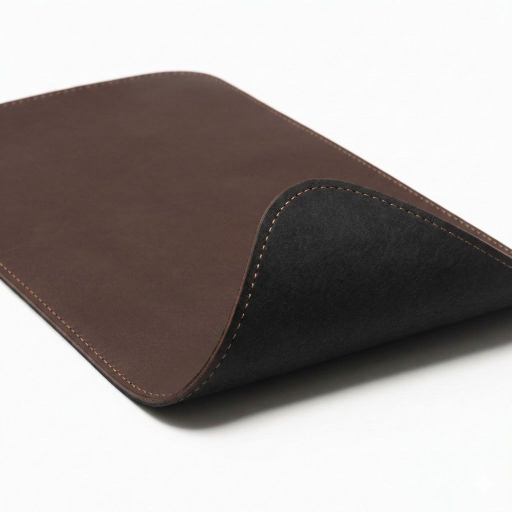 Desk Pad Gigante Couro Borda Costurada Tapete de Mesa Mousepad para Escritório em Oferta na Shopee