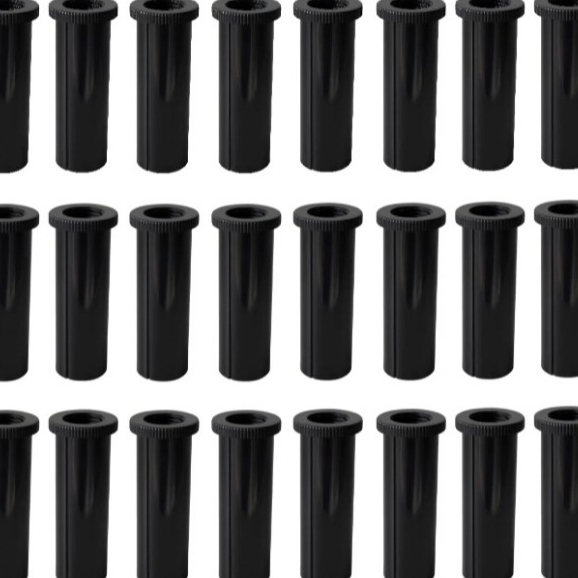 Preme Aperta Canopla Longo ABS Preto Para Prolongar Registros DECA