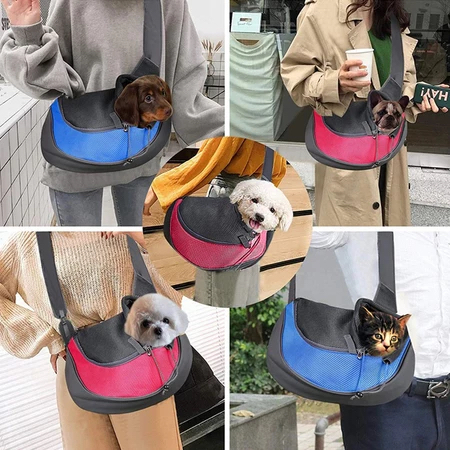 Bolsa de Ombro Para Transporte Passeio Pets,tamanho P
