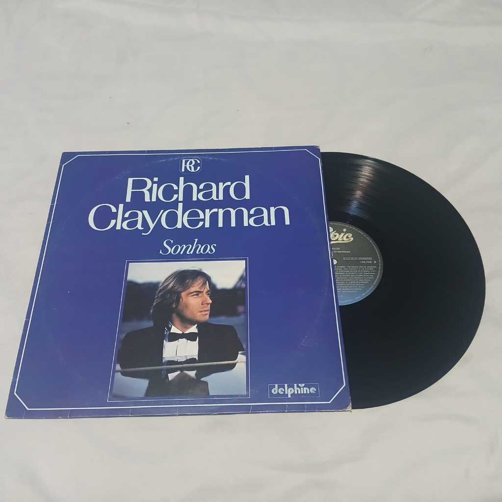 Lp Vinil Richard Clayderman - Sonhos - Epic 1982