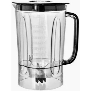 Copo Clean CRISTAL  com tampa. Compatível aos liquidificadores PHILCO PH 900 / FUN KITCHEN MAX 2 / BRITANIA B1000
